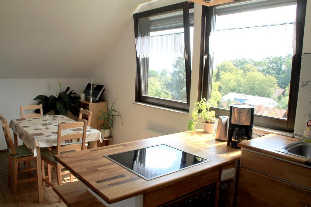 Apartment Bergblick Bischberg Bei Bamberg Eksteriør bilde